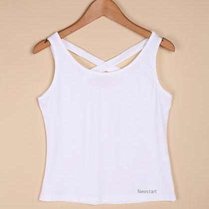 Fashion Ladies Women Casual Vest Tank Tops And..