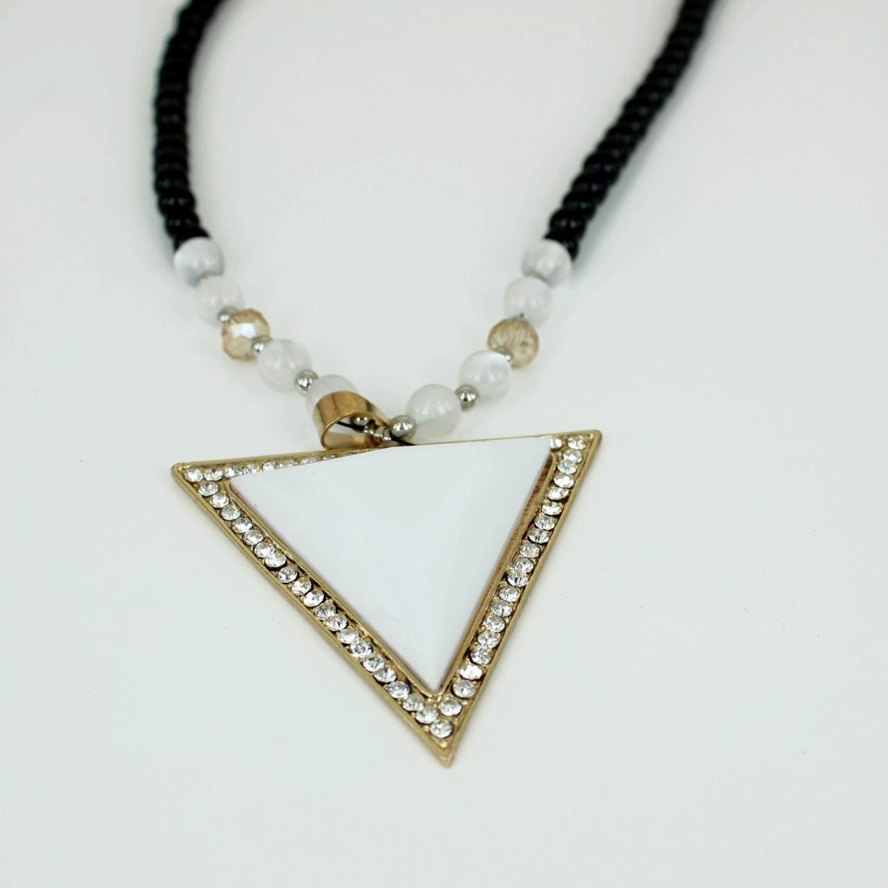 Fashion Geometry Necklace Triangle Necklace Personal Gift