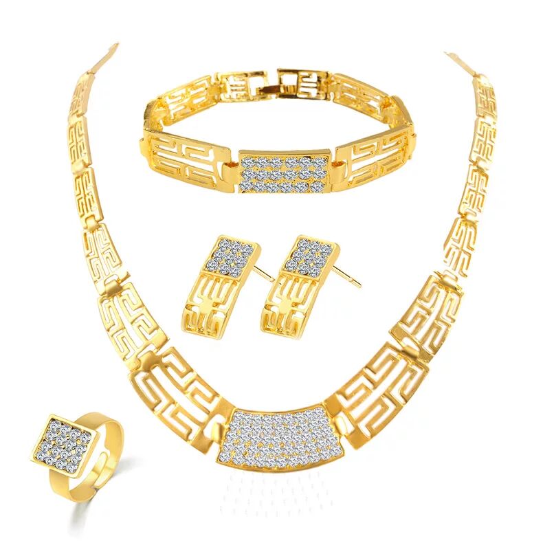 Fashion Jewelry Set Wedding Jewelry Set Necklace With Earrings 32k58