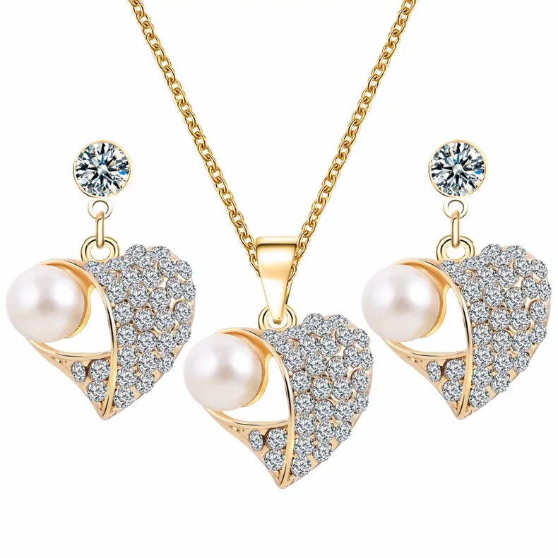 Fashion Jewelry Set Wedding Jewelry Set Necklace With Earrings 42c52