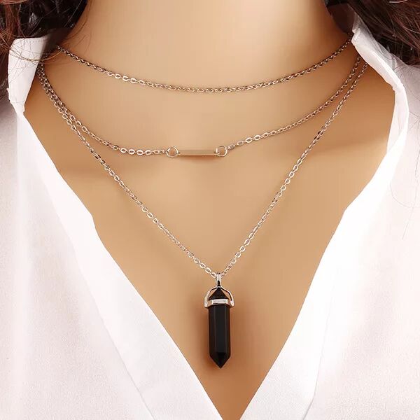 Women Fashion Necklace Fashion Gold Plated Fatima Hand Chain Bar