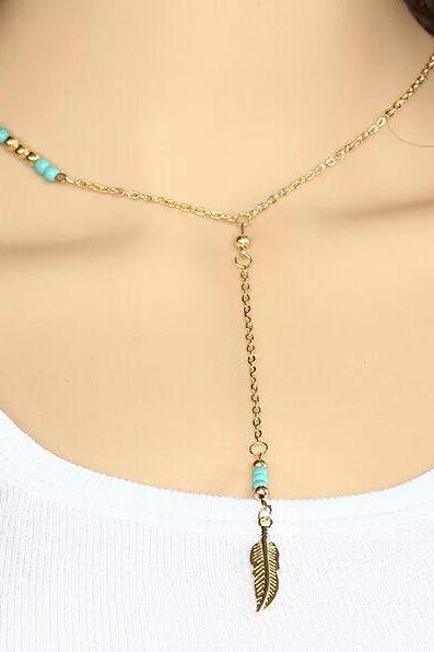 Women fashion necklace New Hot Fashion Gold Plated Fatima Hand 3 Layer Chain Bar Necklace Beads and Long Strip Pendant Necklaces Jewelry 