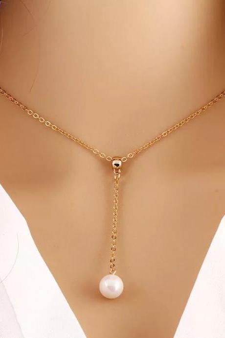 Women Fashion Necklace Hot Fashion Gold Plated Fatima Hand Chain Bar Necklace Beads And Long Strip Pendant Necklaces Jewelry